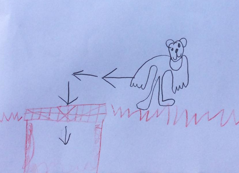 bullies falling into the net